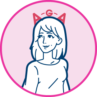 女性のイラスト